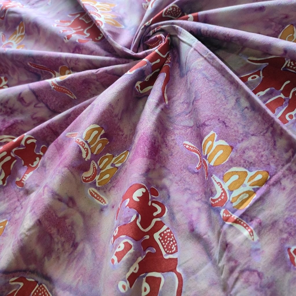 Kain batik tulis antik mix warna alam & sintetis untuk kemeja pria dan wanita