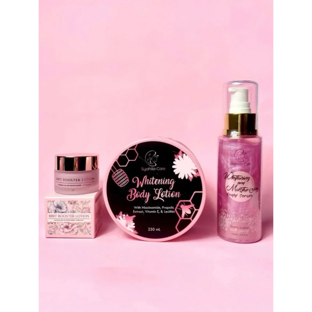 Paket Bundling( Handbody Lama POT 250ml+ Bibit Boster+BodySerum)