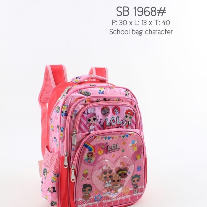 Tas Ransel Karakter Anak Hologram / Tas Ransel Anak Hologram