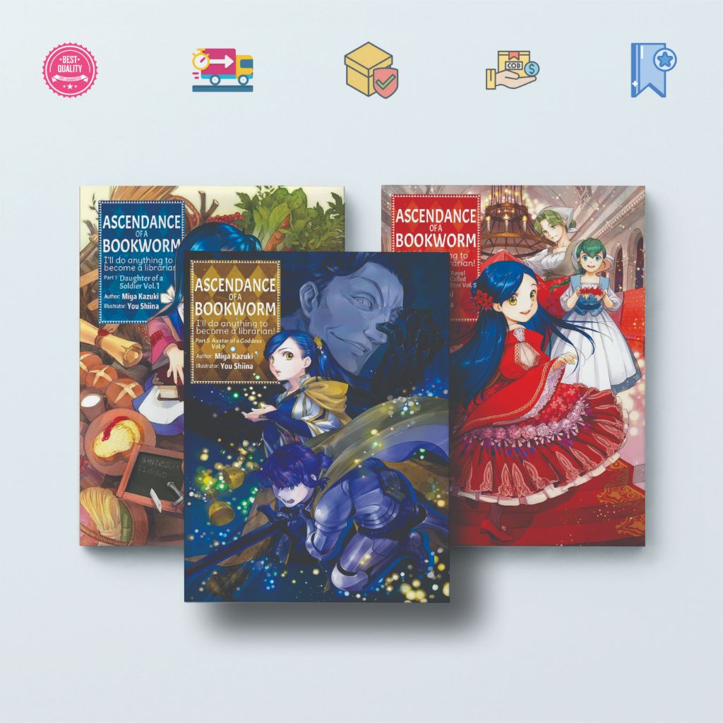 (eng) Novel Ascendance of a Bookworm Part 1 - 5