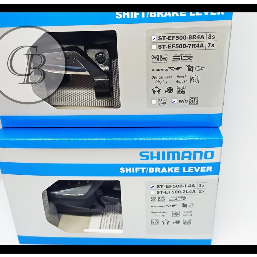 Shifter Rem Shifter Handle Brake 8 Speed Sepeda Shimano EF500 Kiri Kanan Murah Ori Original Sparepar