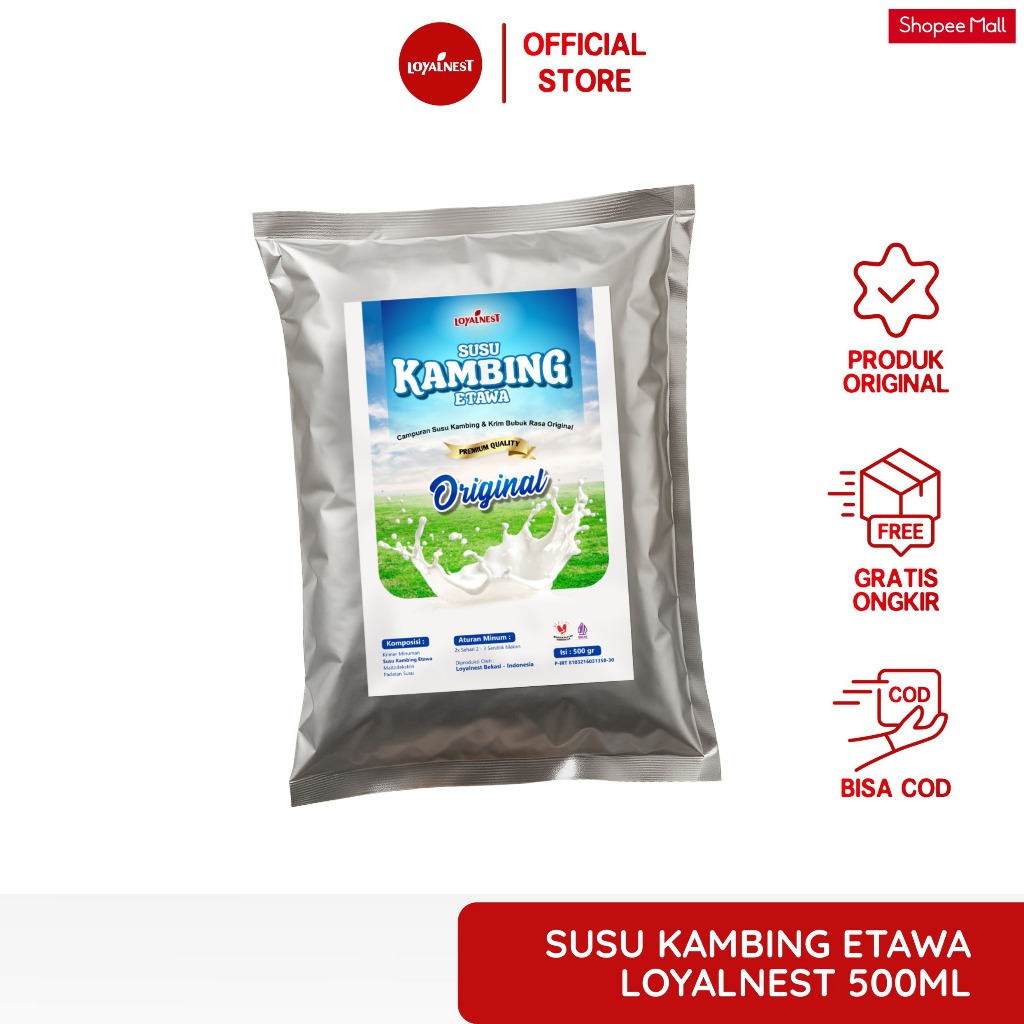

Susu Kambing Etawa Loyalnest 500gr
