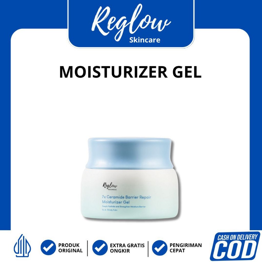 Cod Bisa - SBS2 Reglow  Skinbarrier Mosturizer Gel pelembab ringan menghaluskan kulit by dr.Shindy P