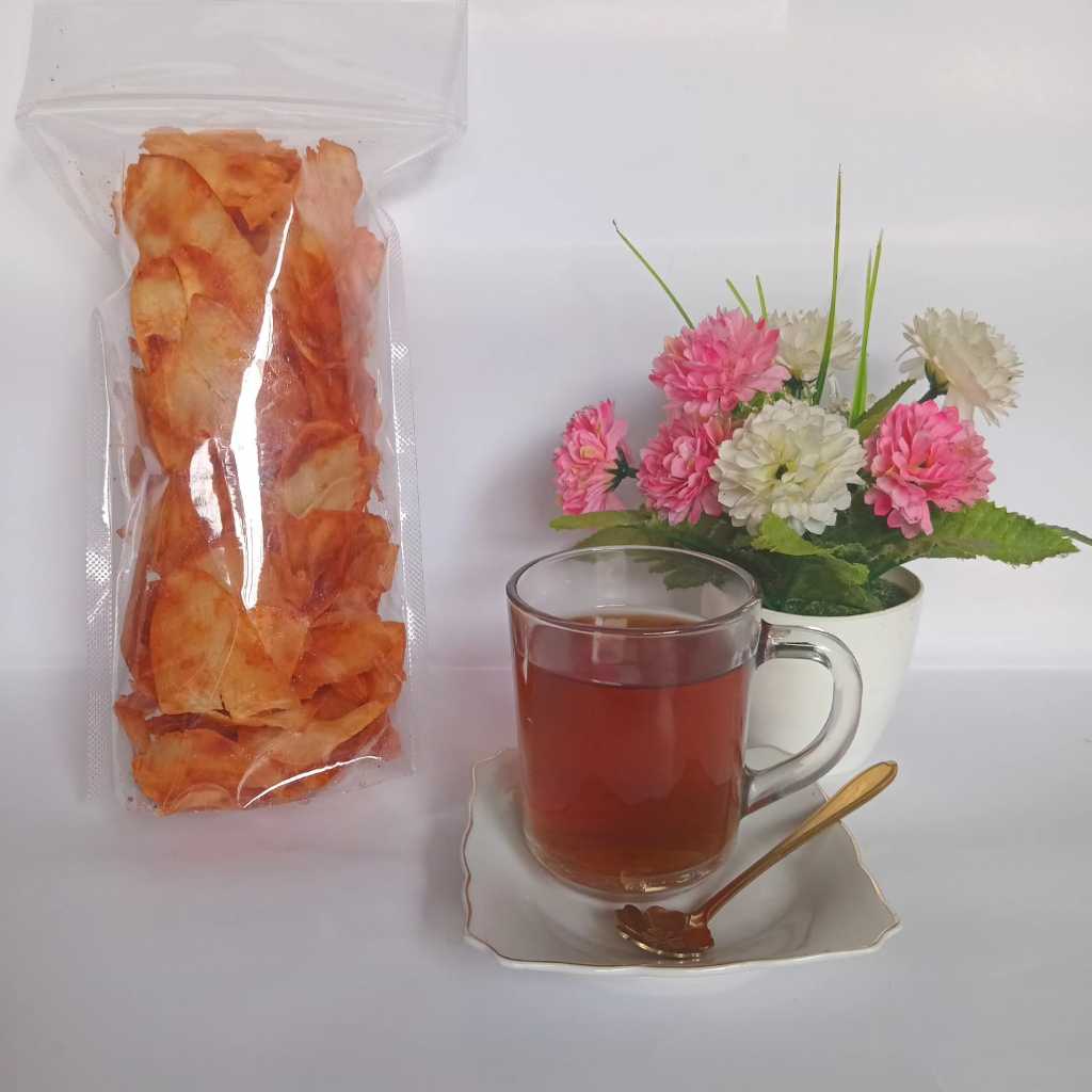 

Keripik ubi pedas / keripik singkong pedas kemasan 125gr