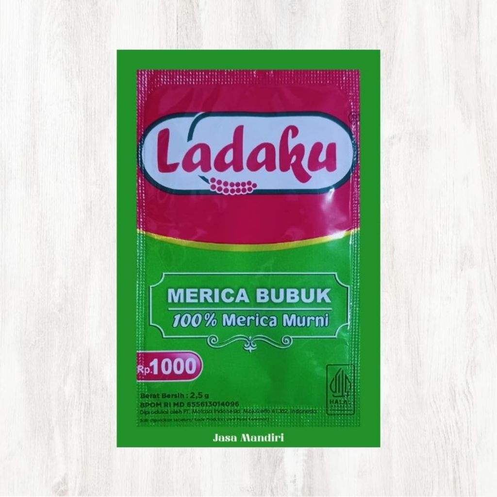 

Ladaku merica bubuk Ladaku 1renceng