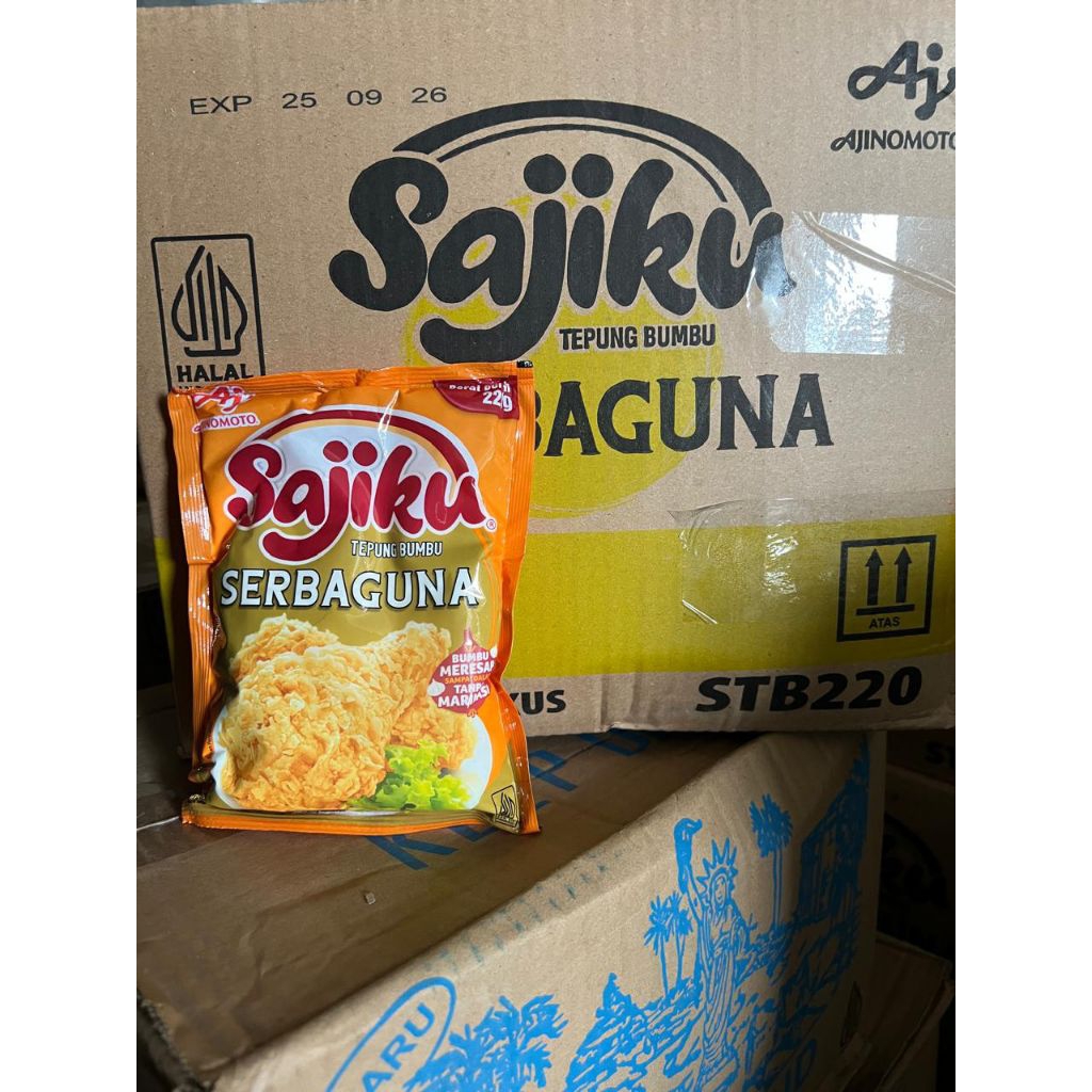 

Sajiku Tepung bumbu Serbaguna 220gr