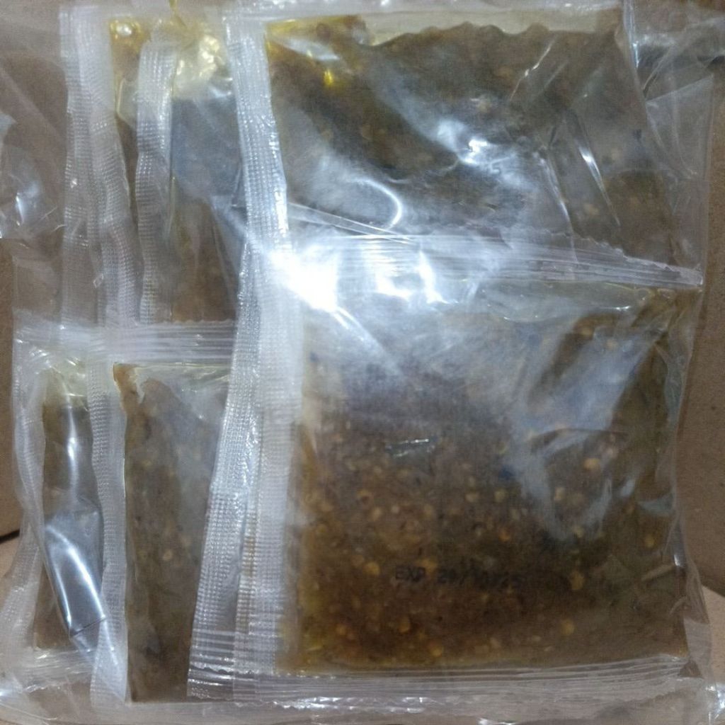 

Sambal Ijo 30 Gr Paket Isi 40 Pcs