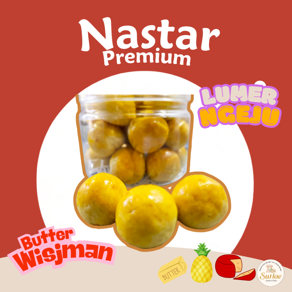 

Nastar Premium Lumer Wisman Hamper Eksklusif Kue Kering untuk Lebaran, Natal, Imlek & Ulang Tahun Wisman