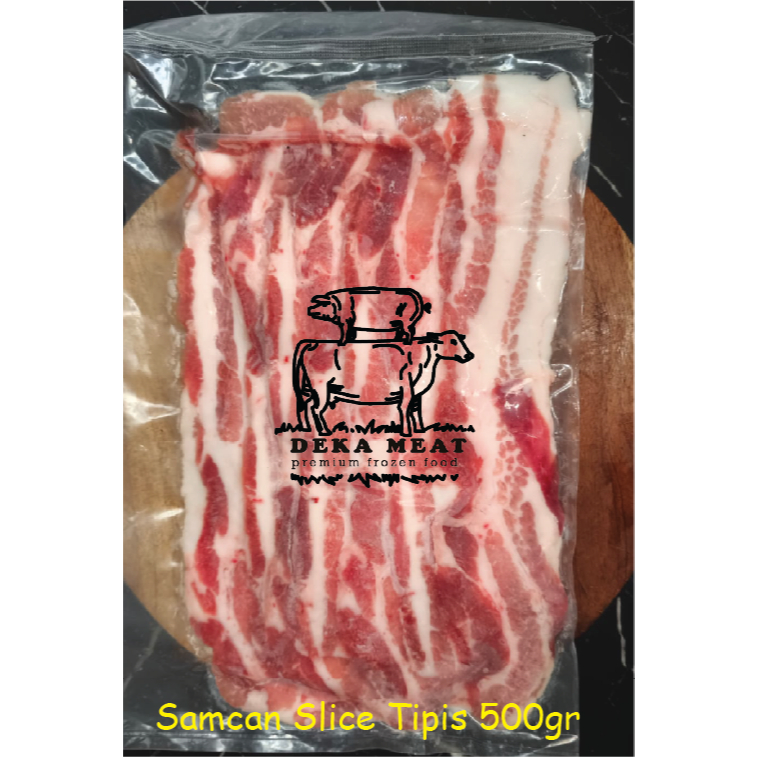 

Pork Belly Slice / Samcan Slice Tipis 500gr