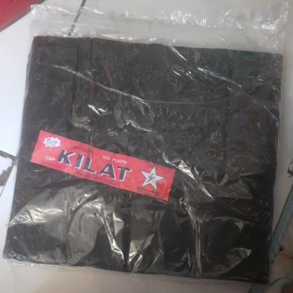 

Tas Plastik / Kresek Hitam Sedang No 28