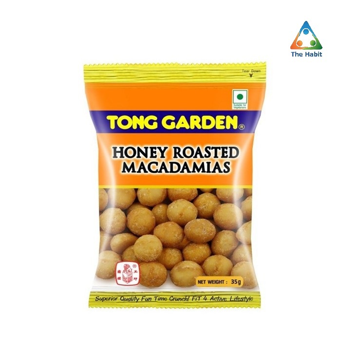 

(The Habit) Tong Garden Salted Cashew Nuts Mixed Macadamias 35g Kacang Mede Campur Macadamia Asin