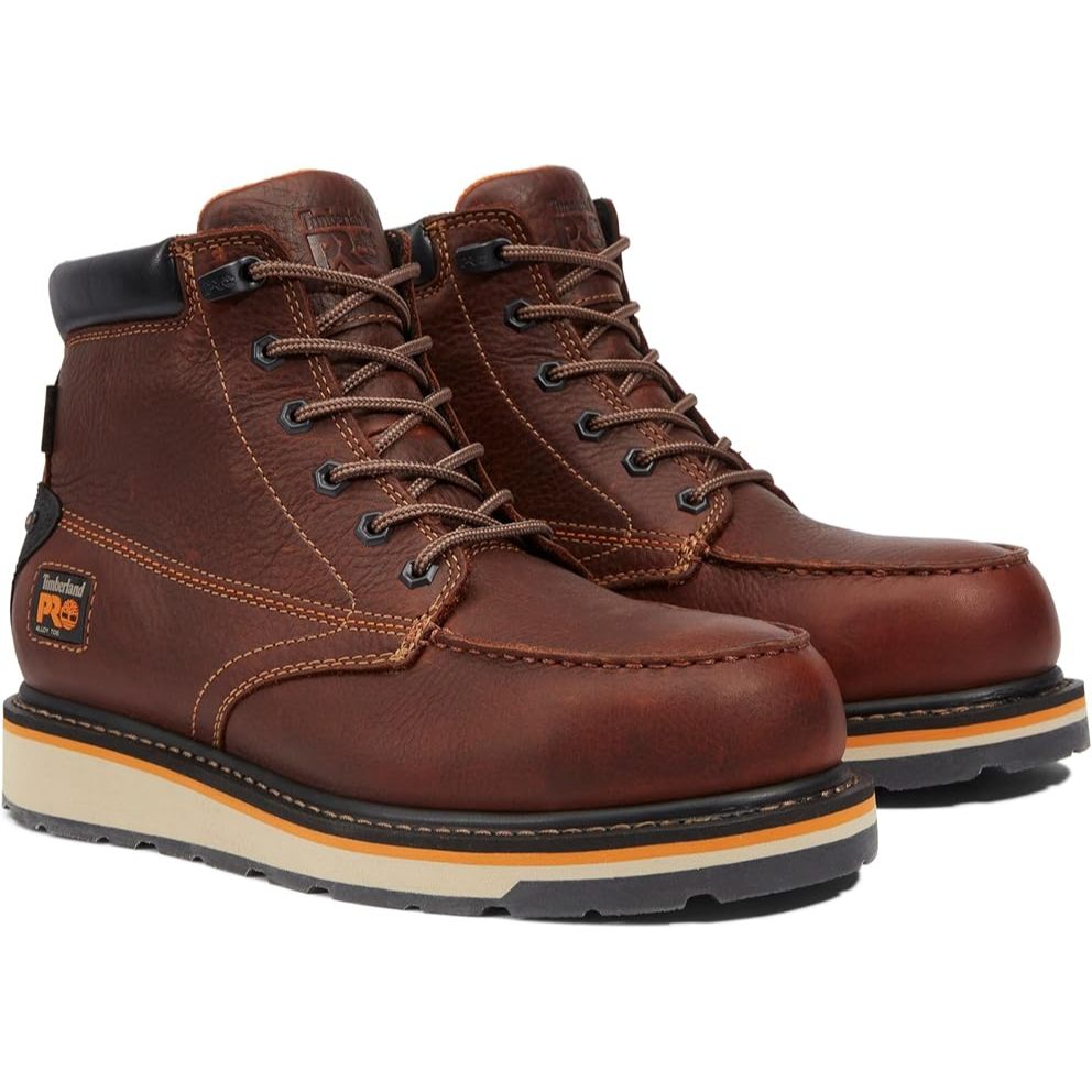 [US] Timberland PRO Men's Gridworks 6 Inch Alloy Safety Toe Waterproof Industrial Wedge Work Boot