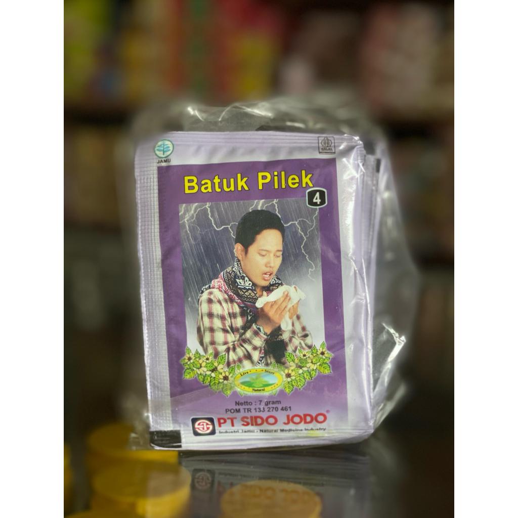 

SIDO JODO - JAMU BATUK PILEK (ISI 10 SACHET)
