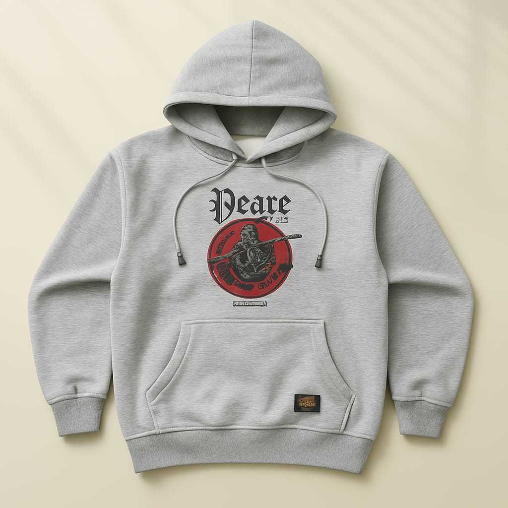 ODECU HOODIE JAKET JACKET COUPLE HITAM ABU BAHAN TEBAL PREMIUM SWEATER TUDUNG SABLON