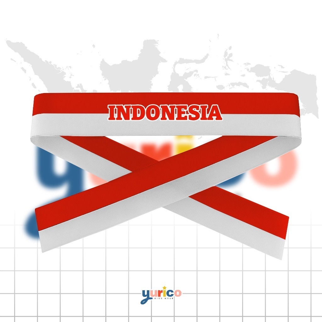 ✔️PROMO Bendera Merah Putih Ikat Kepala / Ikat Kepala Merah Putih Kemerdekaan 17 Agustus / Aksesoris