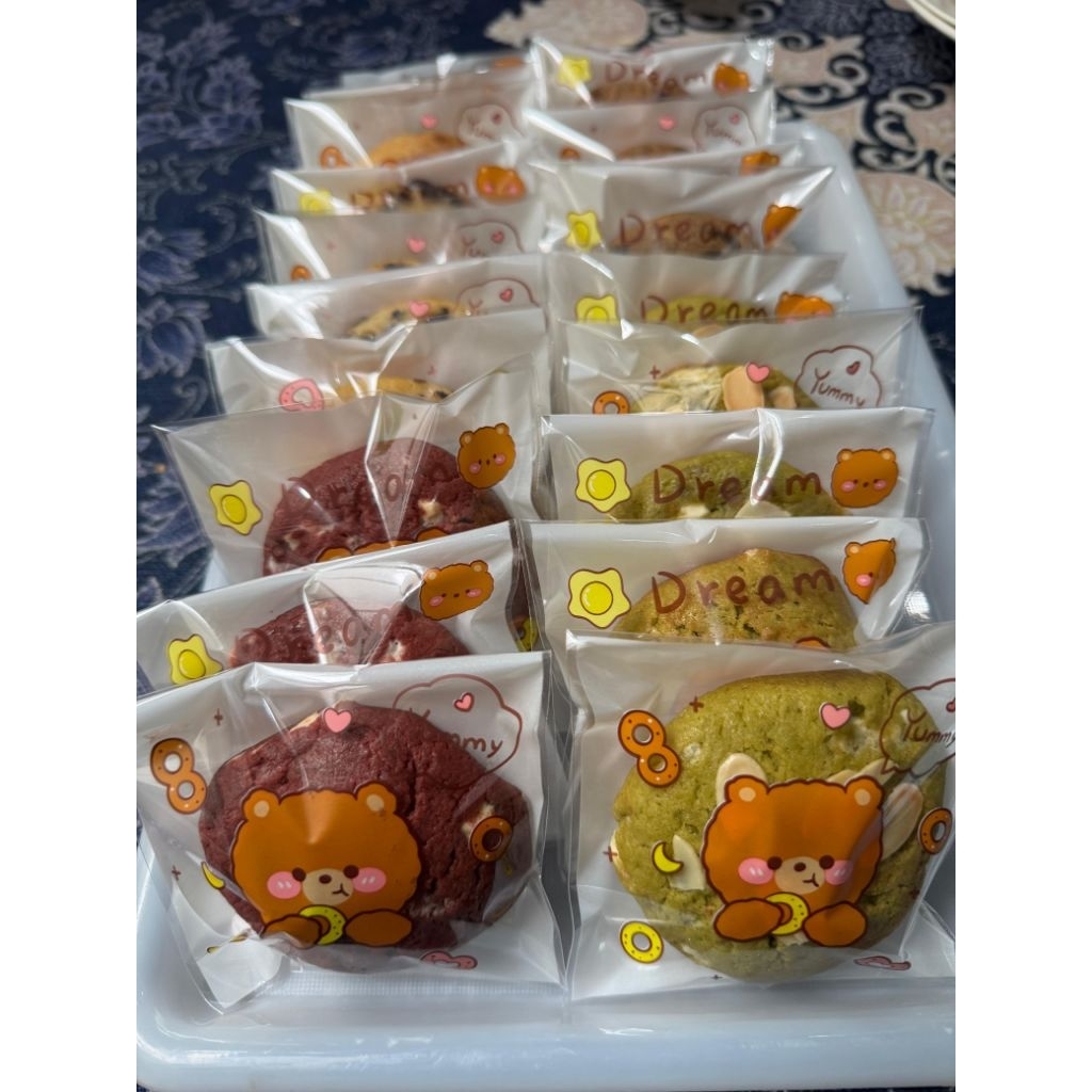 

soft cookies isi 6 mix rasa