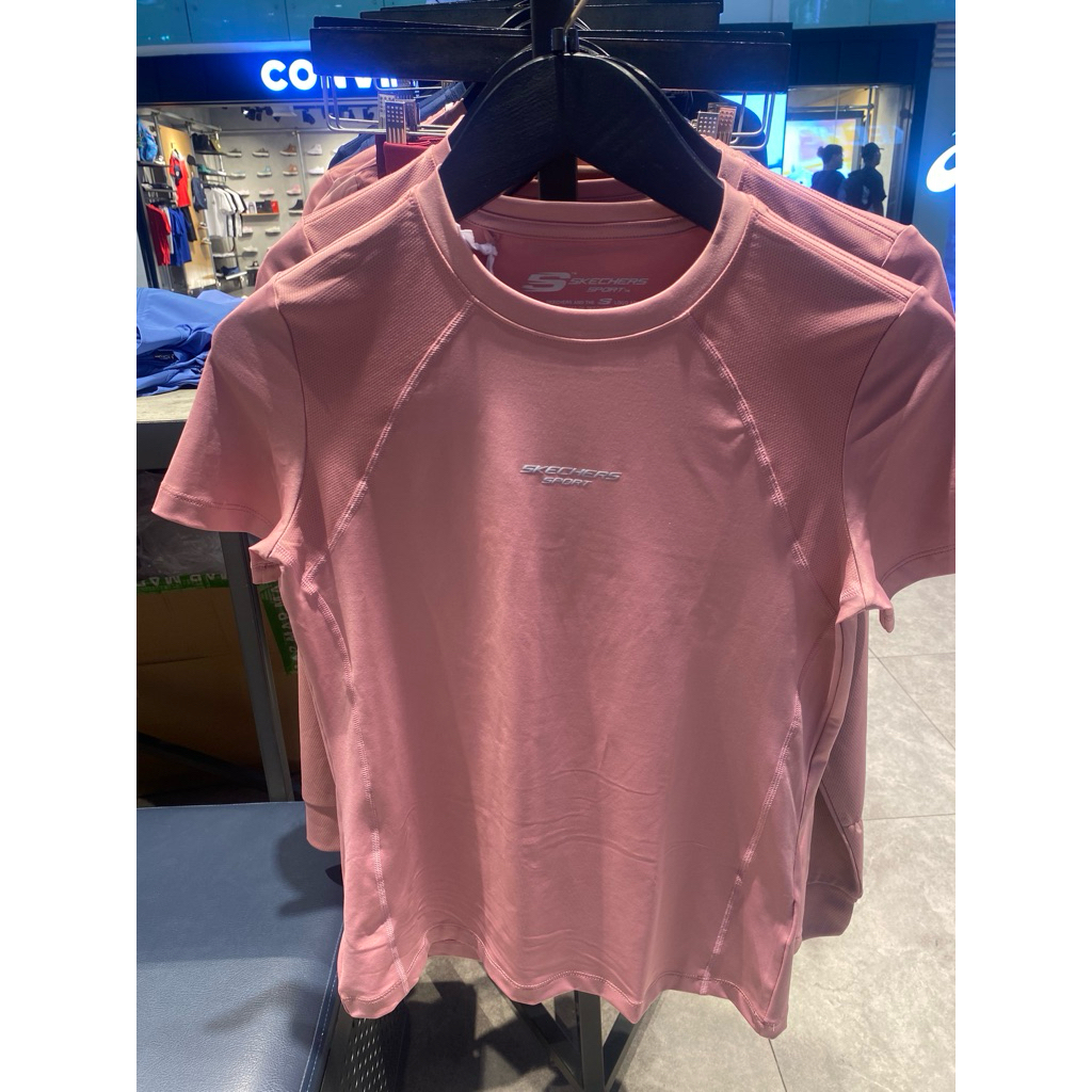 SKECHERS Kaos olahraga terbaru cewek size S-XL