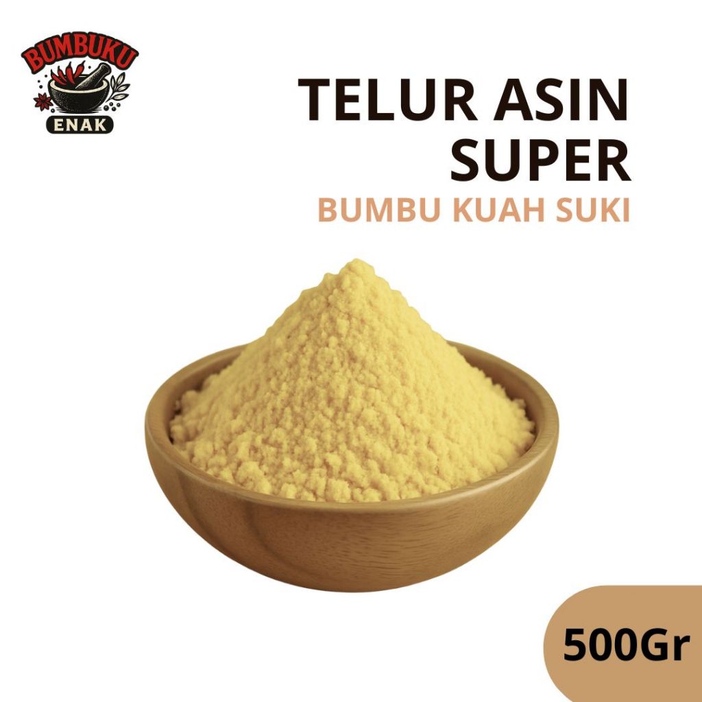 

Bumbu Kuah Suki Rasa Telur Asin Super 500gr – Kuah Gurih Lumer Kaya Rasa, Cocok untuk Steamboat, Shabu & Masakan Praktis