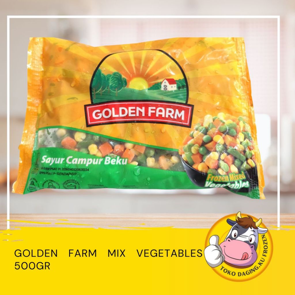 

Golden Farm - Golden Farm Mix Vege 500GR Frozen Food