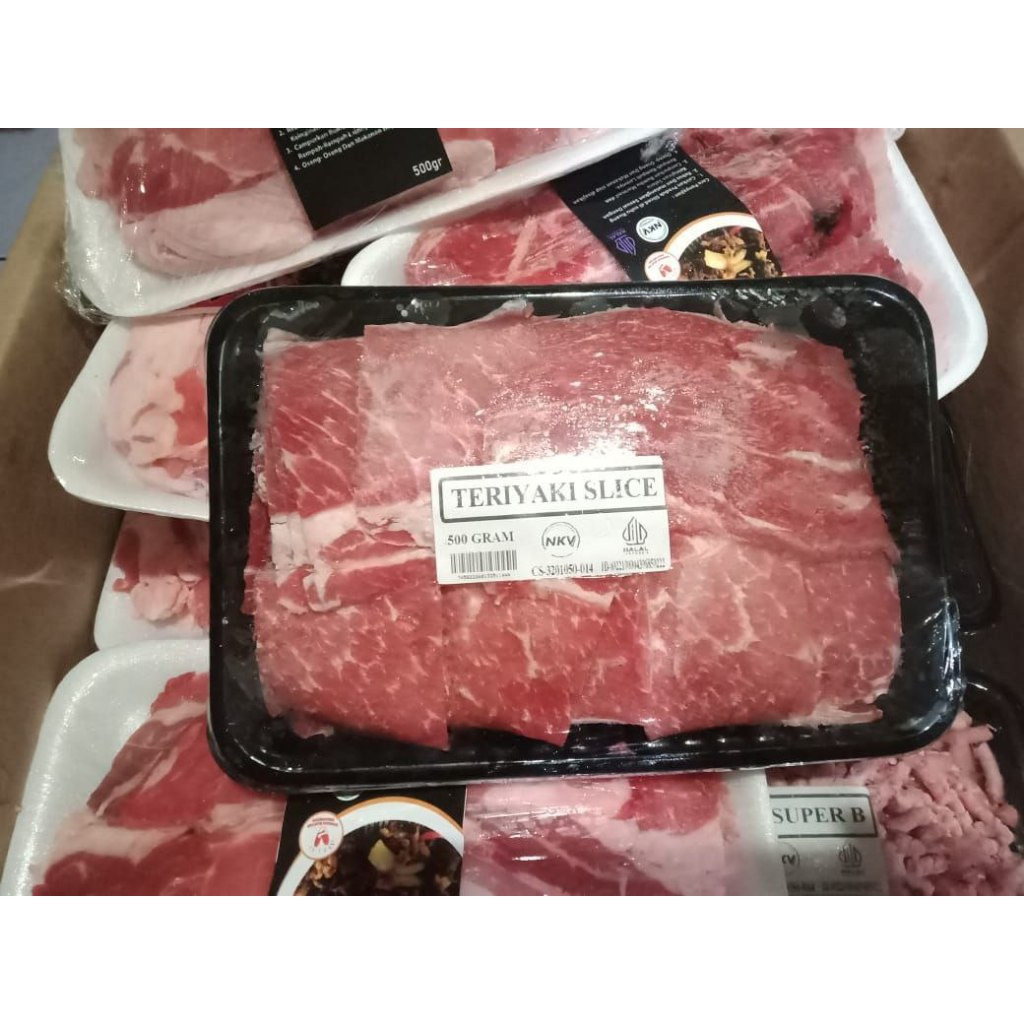 

BEEF SLICE TERIYAKI 500GR