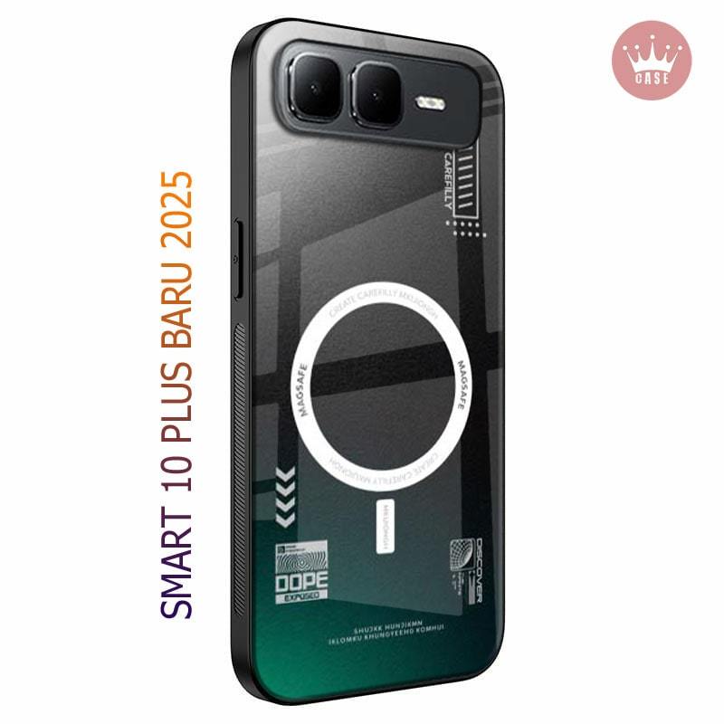 Softcase Kaca INFINIX SMART 10+ - casing handphone - INFINIX SMART 10+ [S27]