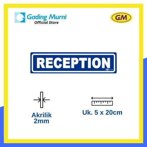 

GM LABEL RECEPTION LK-229 KECIL WARNA
