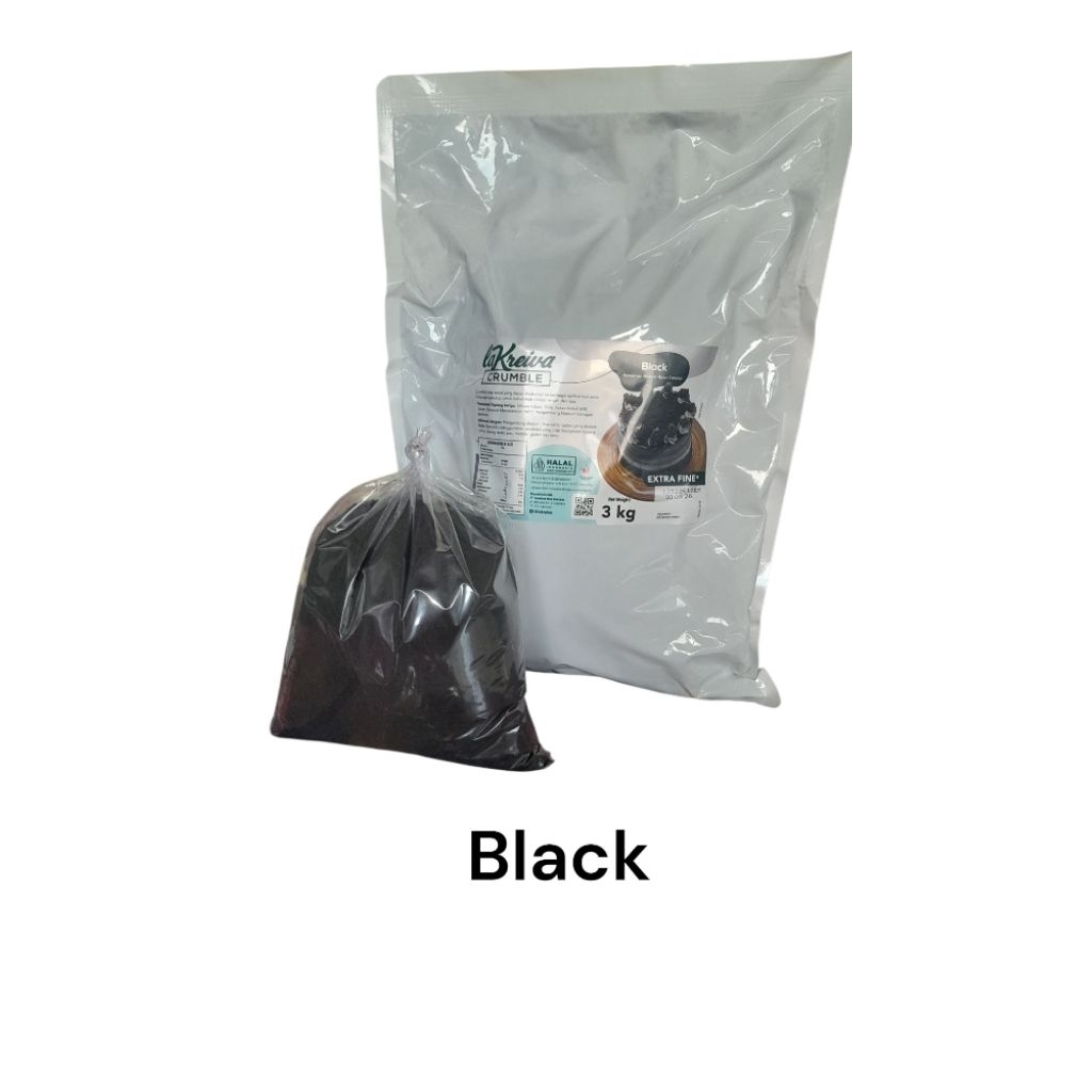 

CRUMBLE TOPPING "LA KREIVA" EXTRA FINE KEMASAN REPACK 1KG