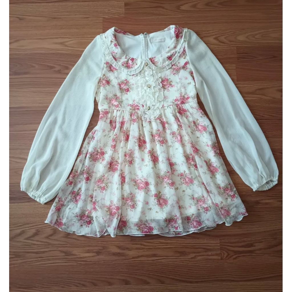 LizLisa Dress bunga pink