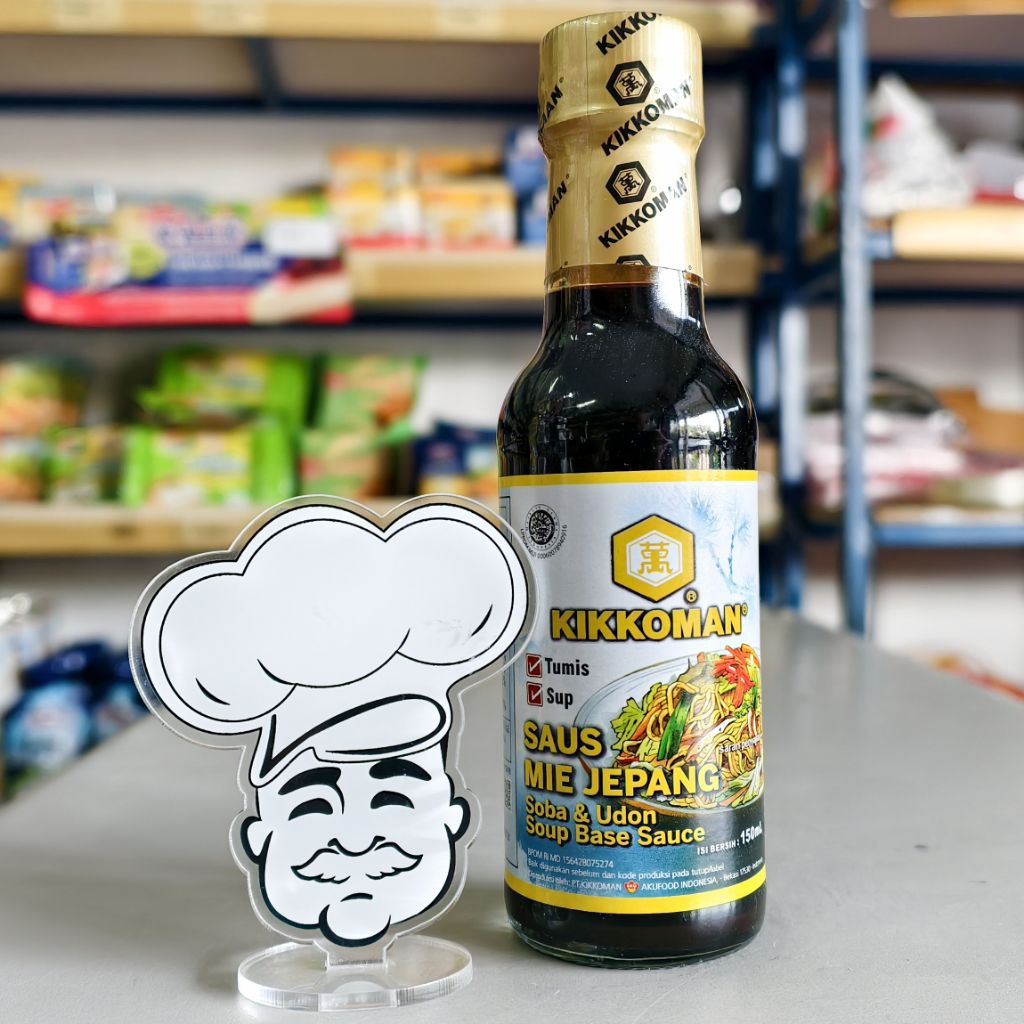 

Kikkoman Soba & Udon Soup Base Sauce 150Gr / Kikkoman Saus Mie Jepang