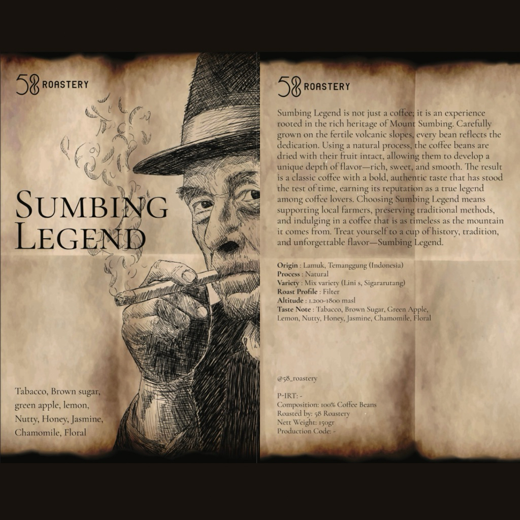 

Kopi Specialty Sumbing Natural 500gram & 1kg