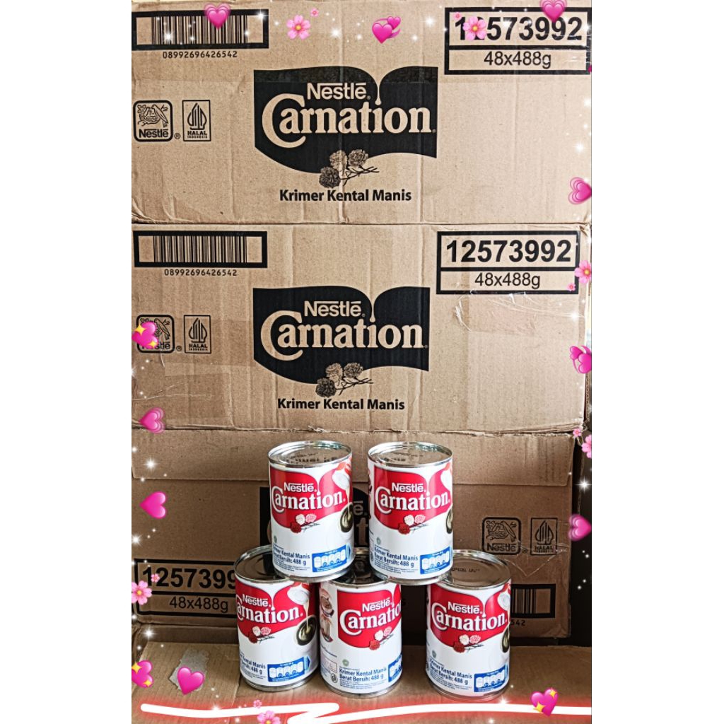 

NESTLE CARNATION KRIMER KENTAL MANIS 488GR 1DUS ISI 48PC