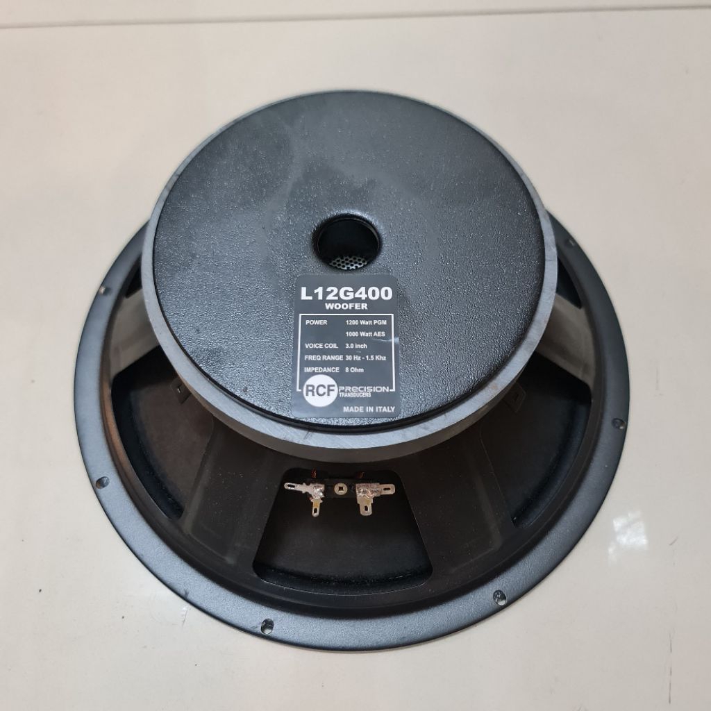 SPEAKER COMPONENT RCF 12G400 12 INCH L-12G400