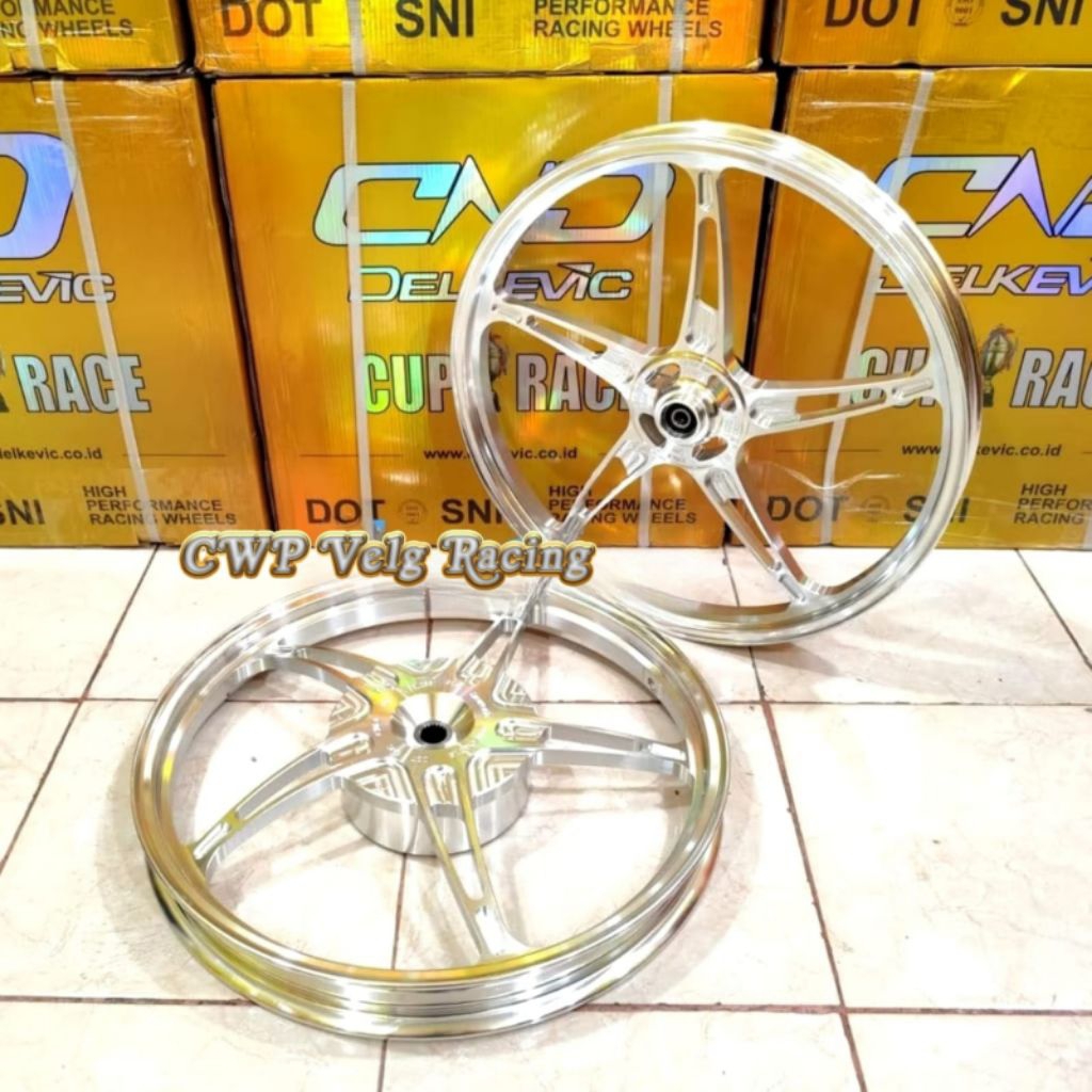Velg Delkevic K SPEED Bintang Laut Ring 17 Mio Sporty Smile Soul Gt Fino Nuovo Size 140/160x17