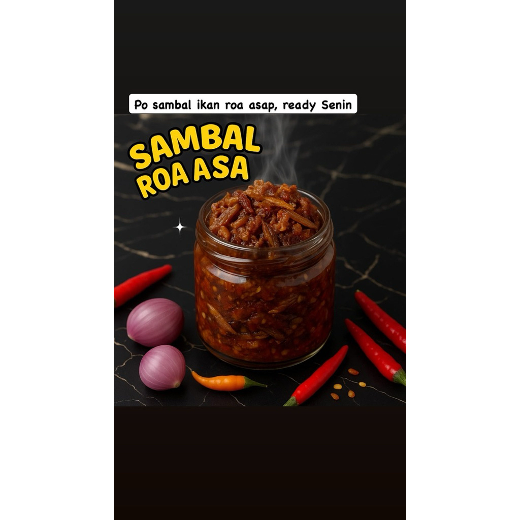 

sambal roa asap