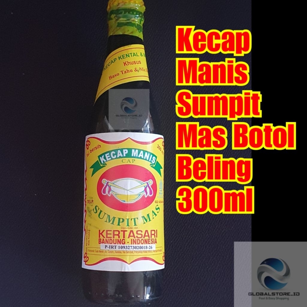 

Kecap Manis Sumpit Mas Botol 300ml