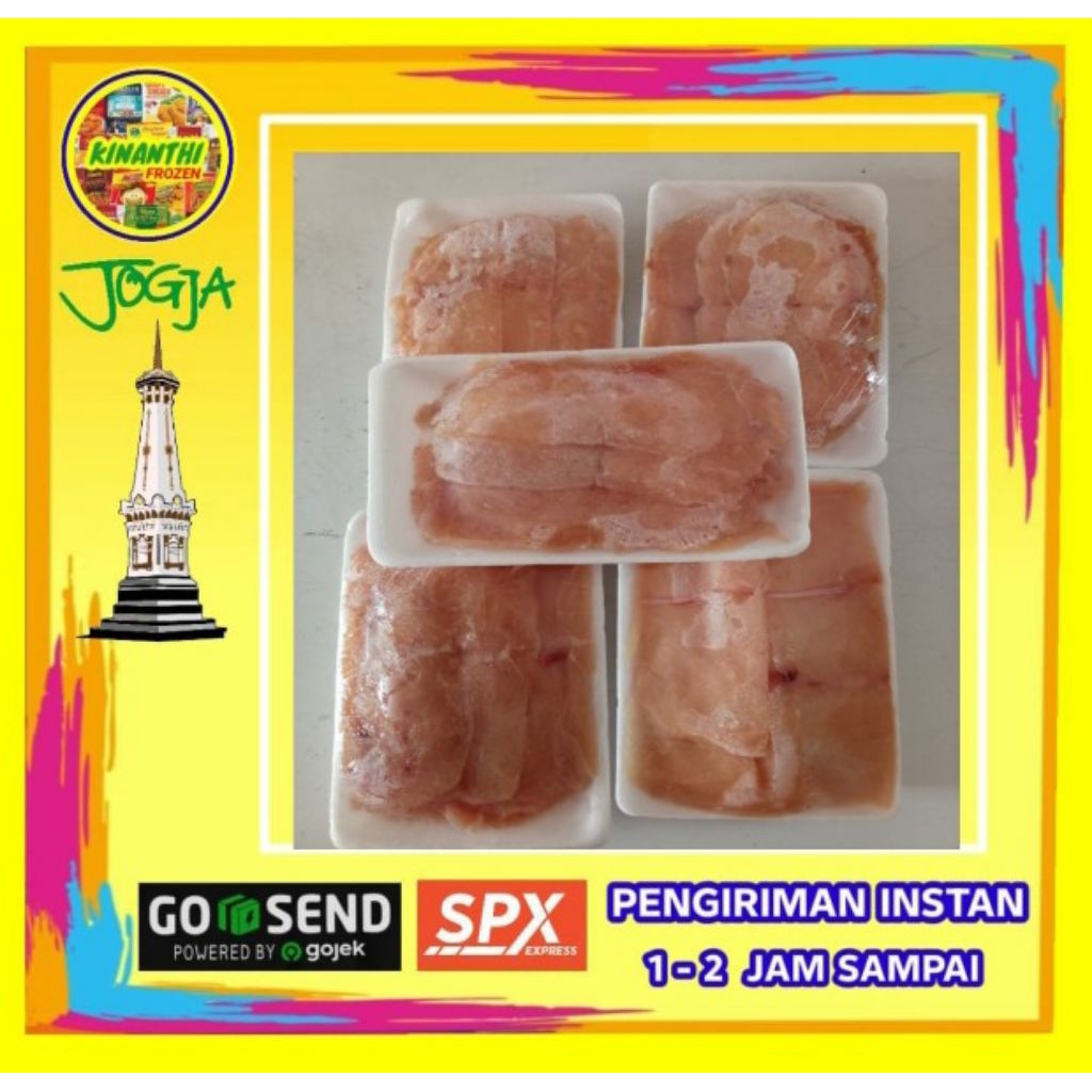 

Chicken Slice 250 gr, Jogja Frozen