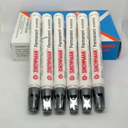 

Spidol PERMANENT SNOWMAN Marker Permanen Tidak Bisa Dihapus bisa diisi ulang japan Jepang Ori 100% Original Asli Authentic