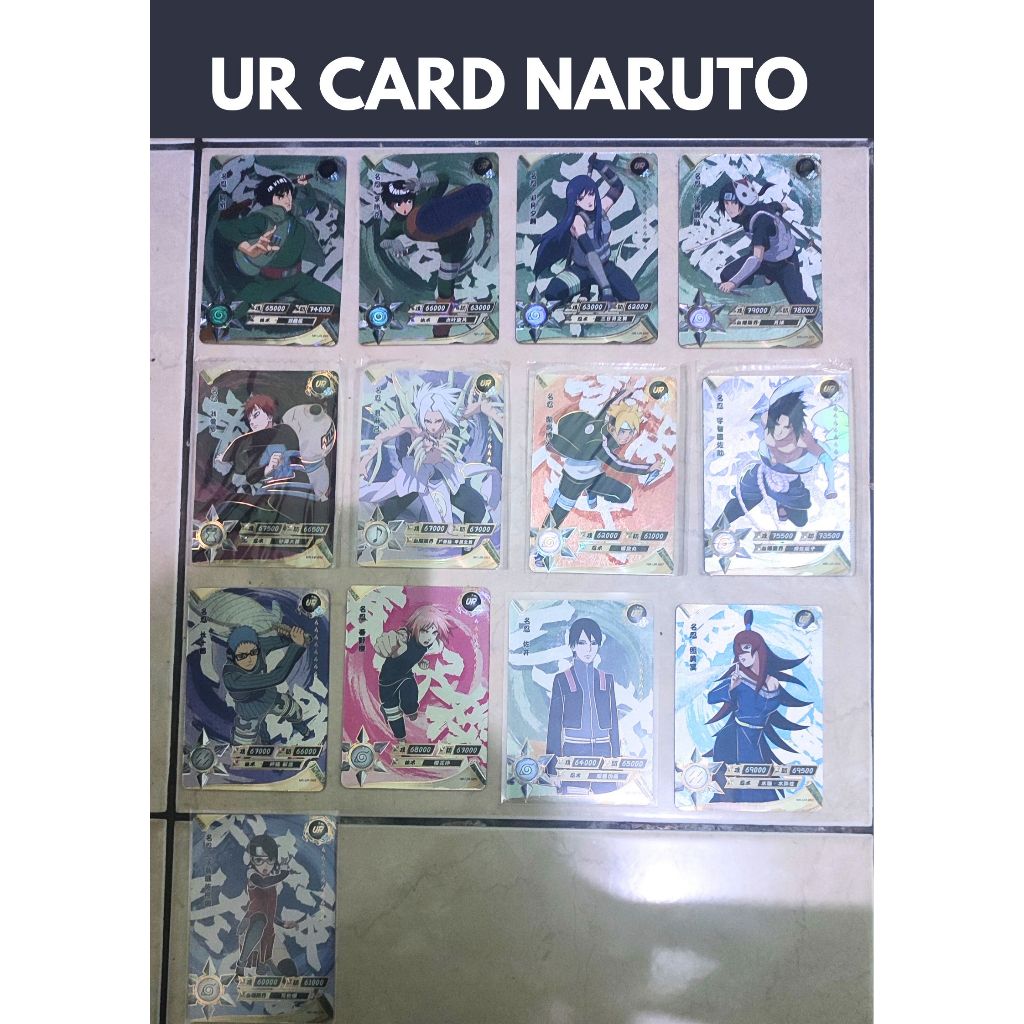 UR Kayou Card Naruto TCG/CCG