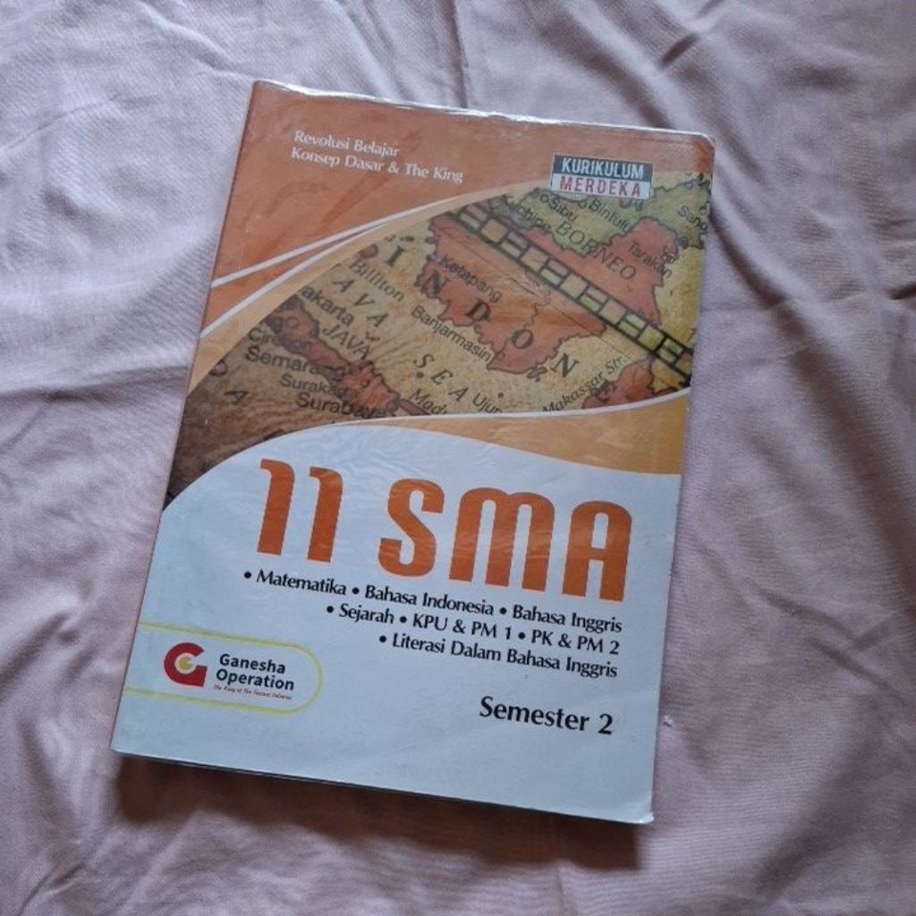 (PRELOVED) BUKU GO GANESHA OPERATION KELAS 11 KURIKULUM MERDEKA SEM 2 *FREE SAMPUL BUKU