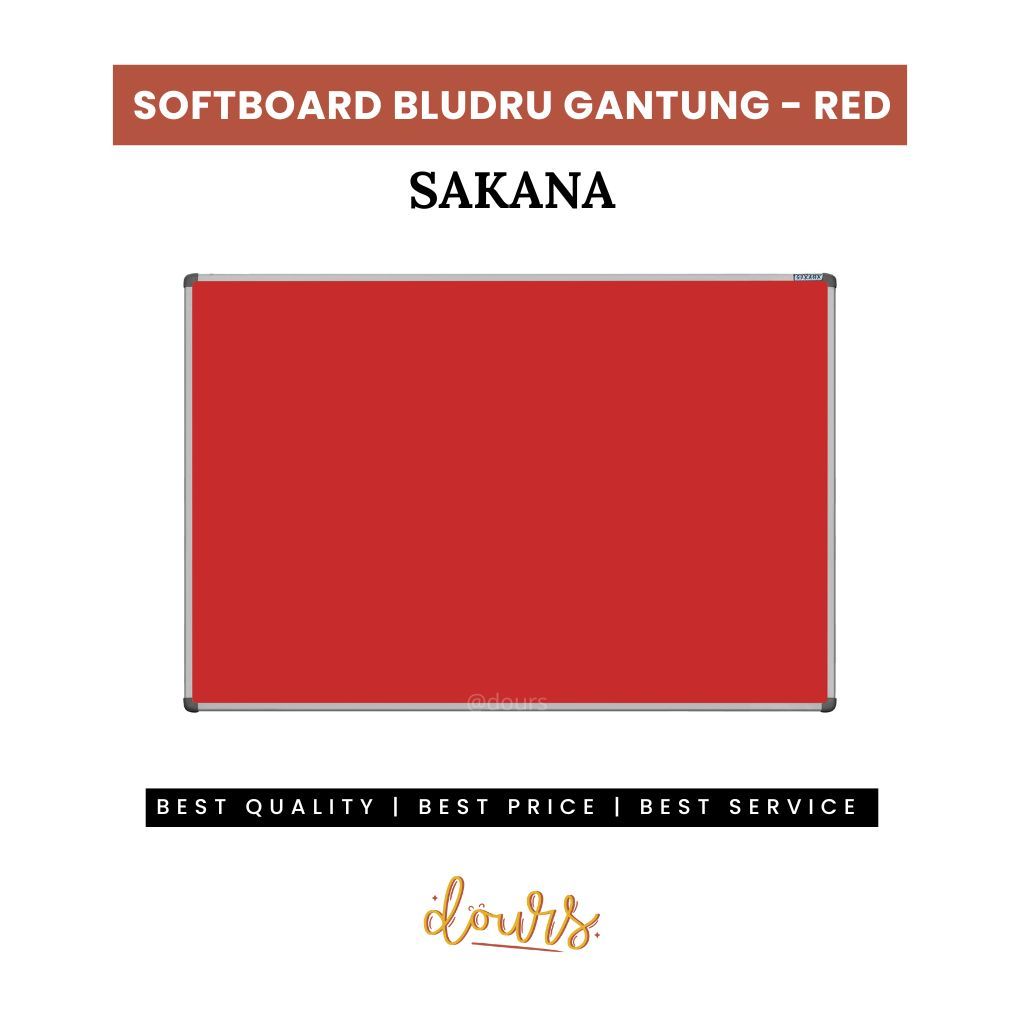 

Softboard BLUDRU SAKANA PushPin RED BLACK GREY BROWN BLUE GREEN 20x30 30x45 40x60 45x60 60x90 60x120