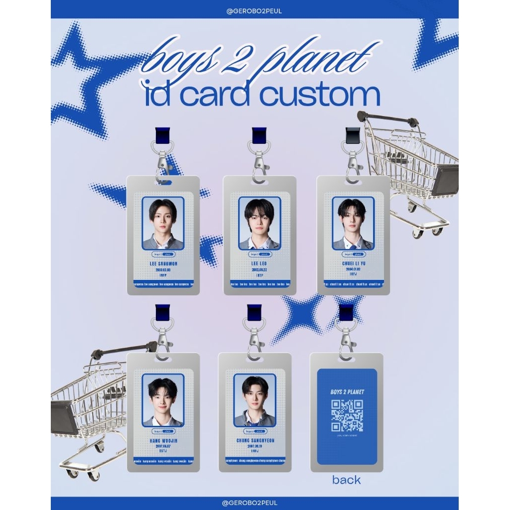 

FANMADE ID CARD BOYS 2 PLANET (GET FREEBIES)