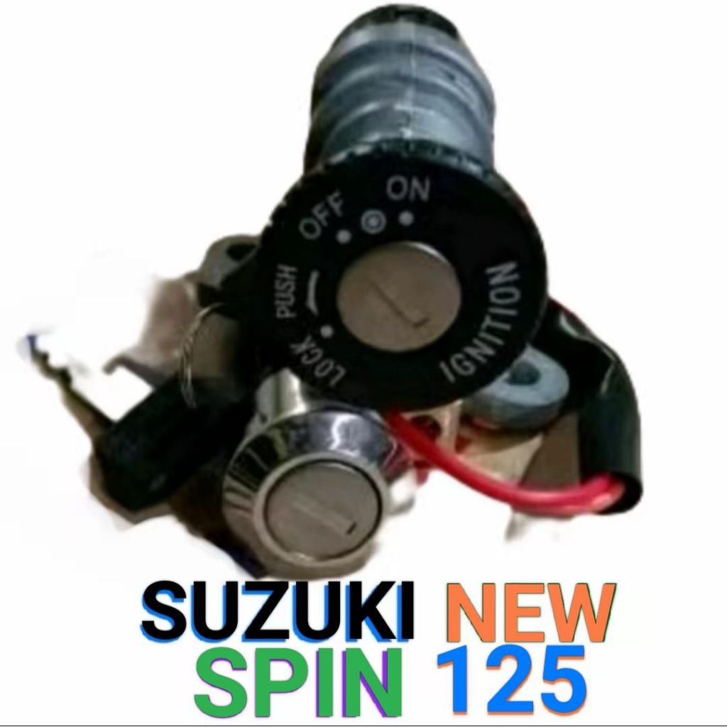 KUNCI KONTAK / KUNCI MOTOR SET SUZUKI NEW / SPIN 125