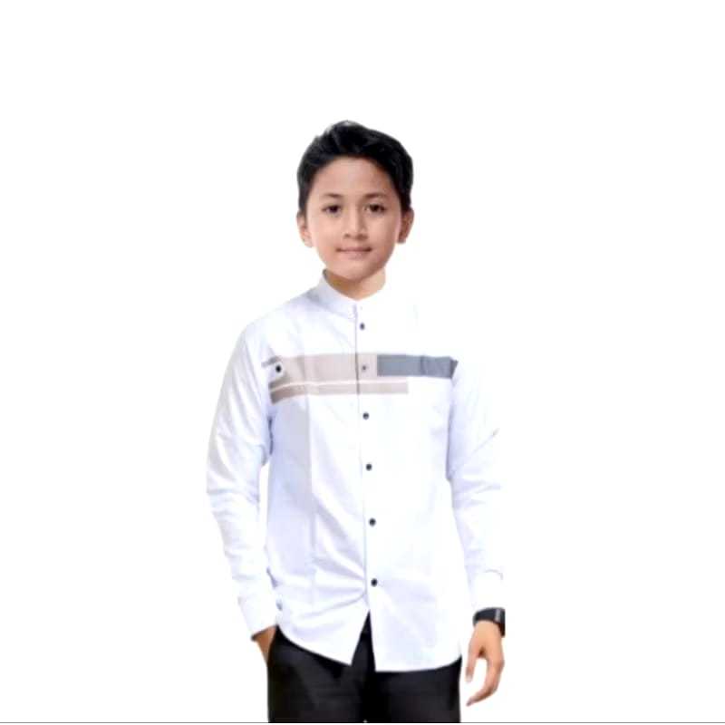 Koko Anak Lengan Panjang / Baju Koko Anak Yordan Lengan Panjang