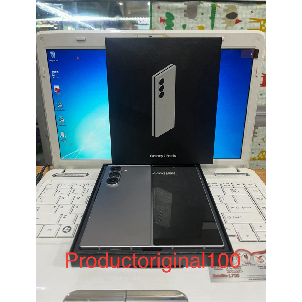 Samsung Galaxy Z FOLD 6 12/256 GB Like New Garansi Resmi ORIGINAL Second Bekas