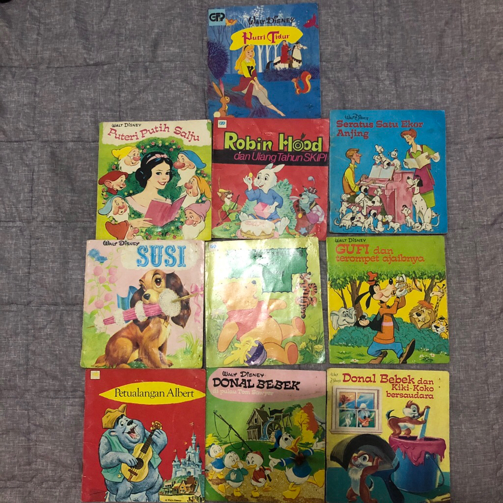 TAKE ALL BUKU CERITA DISNEY JADUL