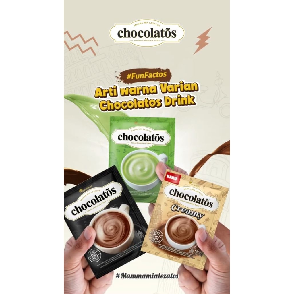 

Chocolatos drink/ chocolatos renceng/ chocolatos sachet/ minuman chocolatos