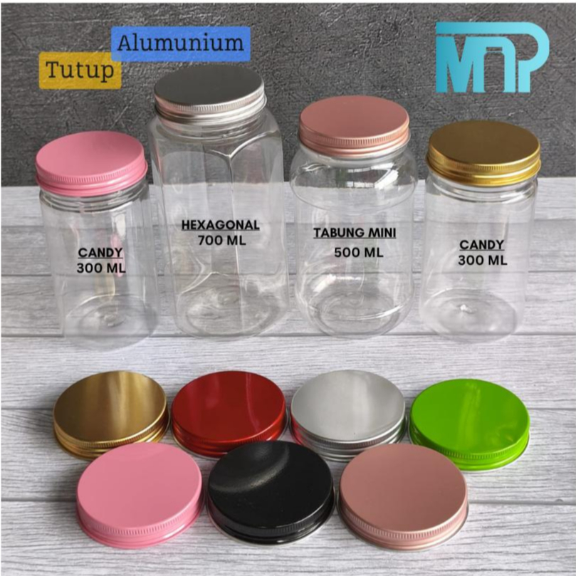 Toples Jar Plastik Candy 300ml,500ml.700ml