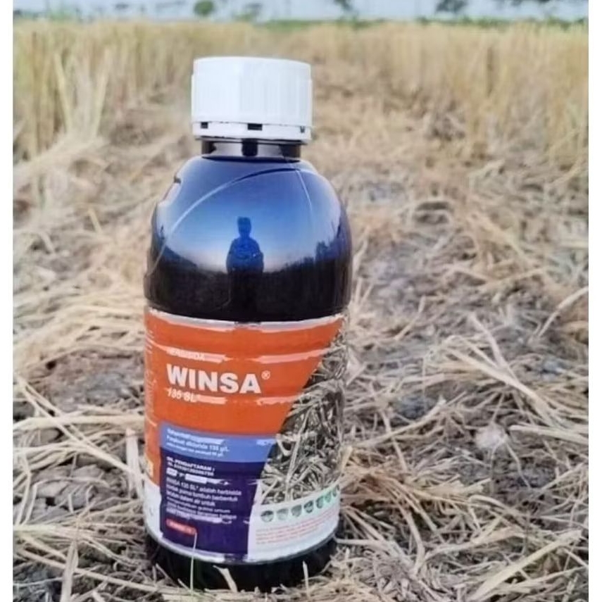 Obat rumput Liar WINSA 135 SL 1 Liter, Basmi segala rumput, cepat kering dan cepat mati tidak mudah 