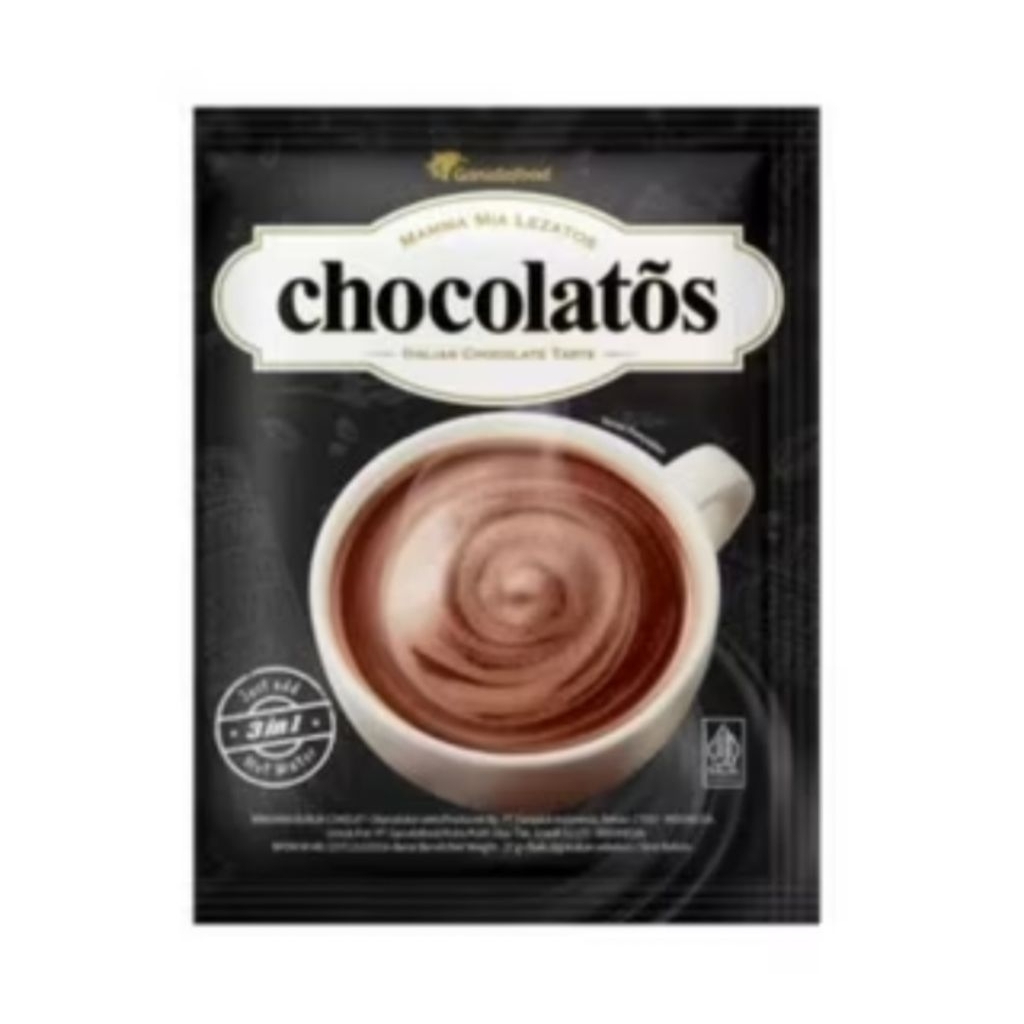 

Chocolatos Drink 1 renceng isi 10