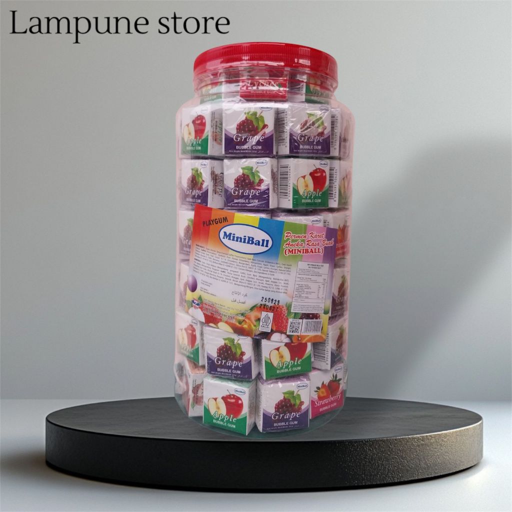 

Permen Karet Miniball Toples isi 157 pcs